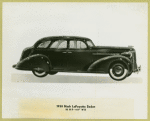 1938 Nash LaFayette sedan.