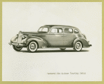 Packard six 4-door touring sedan.
