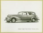 Packard super eight 4-door touring sedan.