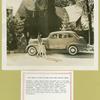 1938 Pontiac eight cylinder 4-door touring sedan.