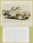 Willys half-ton cab pickup.