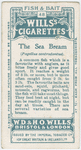 The sea bream (Pagellus centrodontus).