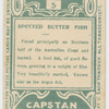 Spotted butter fish.