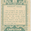 Sergeant baker.