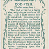 Cod-fish (Gadus morrhua).