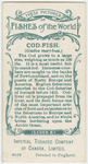 Cod-fish (Gadus morrhua).