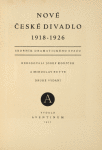 Nové české divadlo, 1918-1926