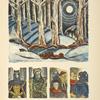 Vlatislav Hofman : Scéna a figuriny z 'Husitu' od Arnošta Dvořáka. ('Les Hussites' par Arnošt Dvořák. Mise-en-scène, costumes Vlatislav Hofman) 1919