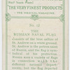 The Russian Naval Flag.
