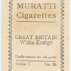Great Britain, White Ensign.