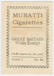 Great Britain, White Ensign.