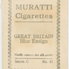 Great Britain, Blue Ensign.