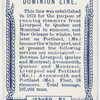 Dominion Line, Liverpool.