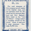 New Zealand Shipping Co., Ltd. London.