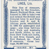 The Bucknall Steamship Lines, Ltd., London.
