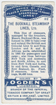 The Bucknall Steamship Lines, Ltd., London.