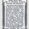 Orient-Royal Mail Line of Steamers between England and Australia.
