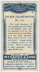 New Zealand Shipping Co., Ltd. London.