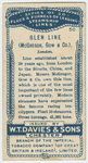Glen Line (McGregor, Gow & Co.), London.