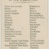 French Colonial (East Indian and African colonies).