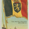 Belgium, Royal Standard, the Royal Palace Brussels.
