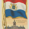 Netherlands Royal Standard : the Royal Palace Amsterdam.