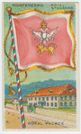 Montenegro Royal Standard, Royal Palace.