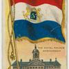 Netherlands Royal Standard, the Royal Palace Amsterdam.