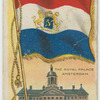 Netherlands Royal Standard, the Royal Palace Amsterdam.