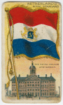 Netherlands Royal Standard, the Royal Palace Amsterdam.