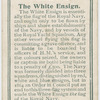 The White Ensign.