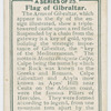 Flag of Gibraltar.