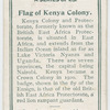 Flag of Kenya Colony.