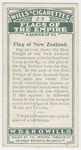 Flag of New Zealand.