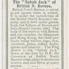 The "Sabah Jack" of British N. Borneo.