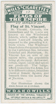 Flag of St. Vincent.