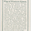 Flag of Western Samoa.