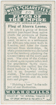 Flag of Sierra Leone.