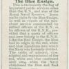 The Blue Ensign.