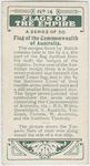 Flag of the Commonwealth of Australia.