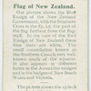 Flag of New Zealand.