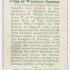 Flag of Western Samoa.