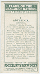 Abyssinia.