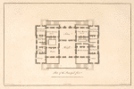 Plan of the principal floor
