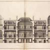 Section of the east front.