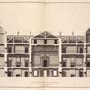 Section of the west front.