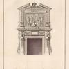 Chimney-piece to hall.