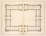 Plan of stables.