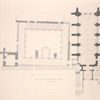 Plan of the crypt, or chapel of St. Mary in the vaults, and of the cloisters.