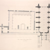 Plan of the crypt, or chapel of St. Mary in the vaults, and of the cloisters.